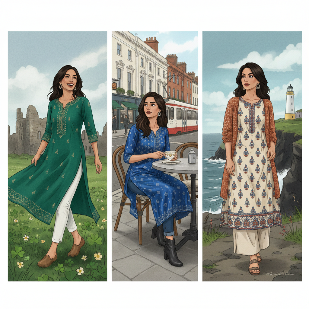 Effortless Indian Kurtis: Styling for Every Irish Occasion