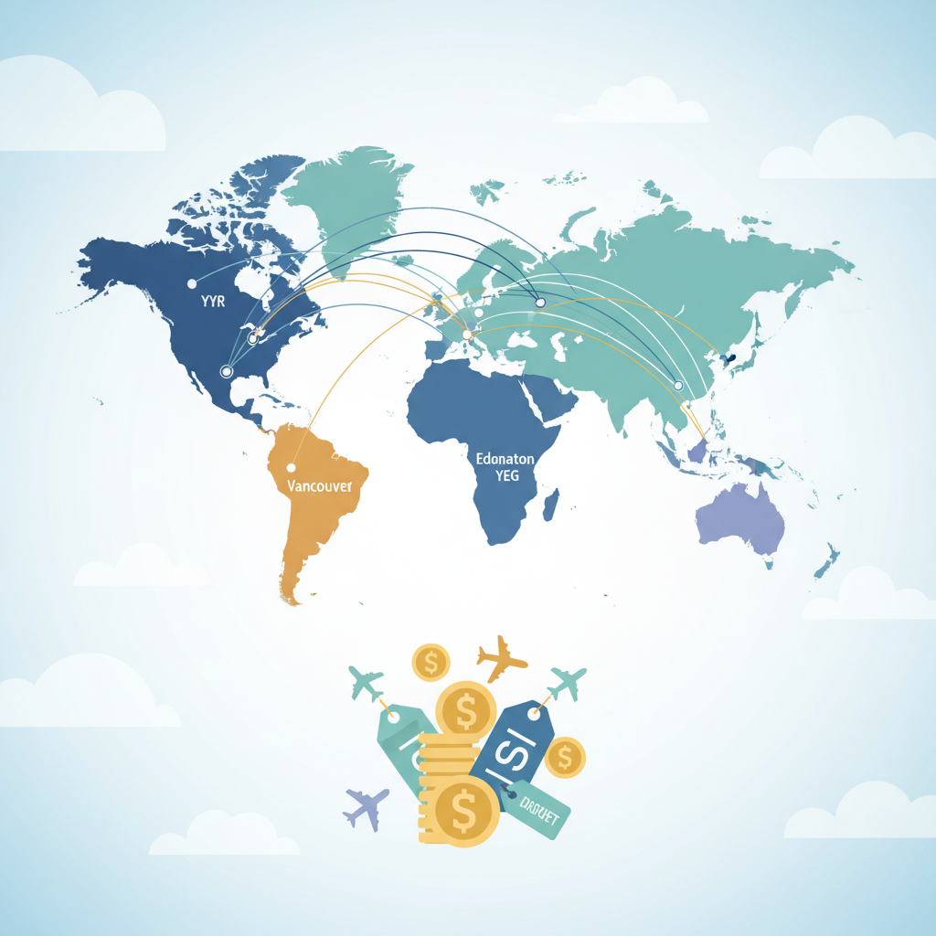 Find Cheap Flight Deals from Canada's Major Hubs