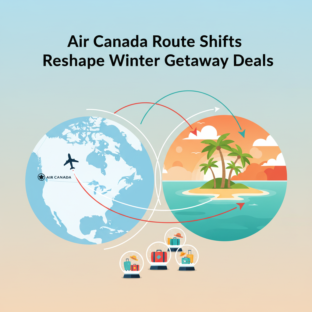 Air Canada Route Shifts Reshape Winter Getaway Deals