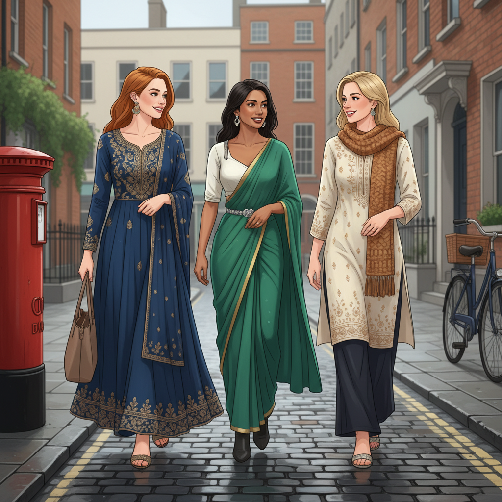 Indian Ethnic Wear's Enduring Appeal in Irish Fashion Scene