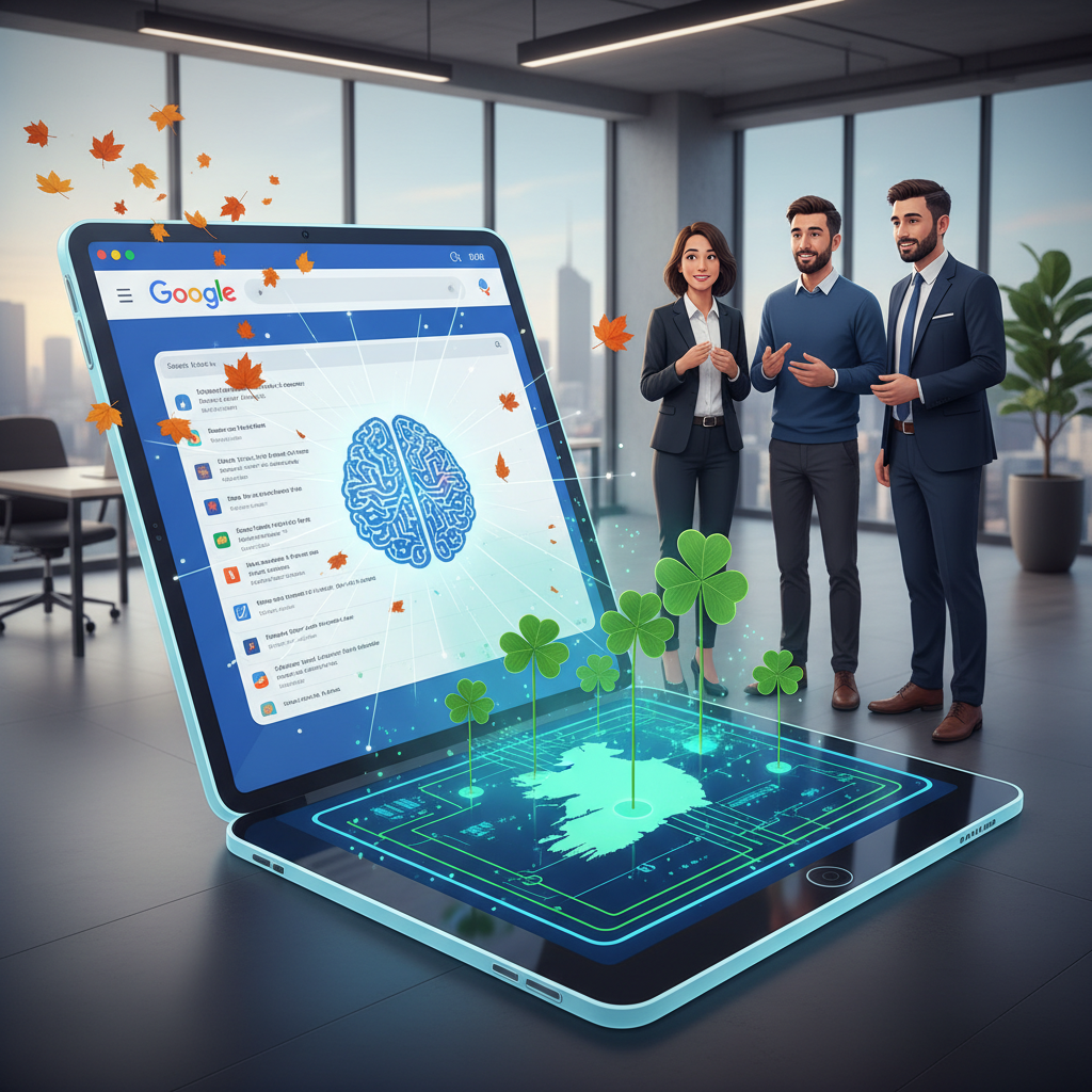 Google Update Shakes Rankings; AI SEO Key for Irish SMEs