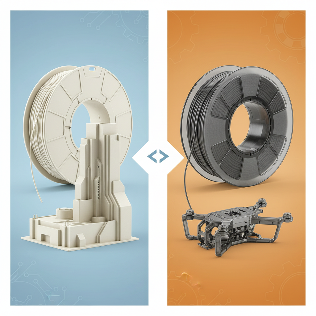 PLA vs. PETG Filament: Choosing for Professional 3D Printing in Germany