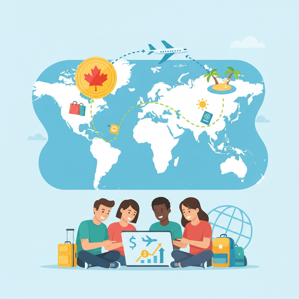 Canadian Dollar Fluctuations Reshape International Travel