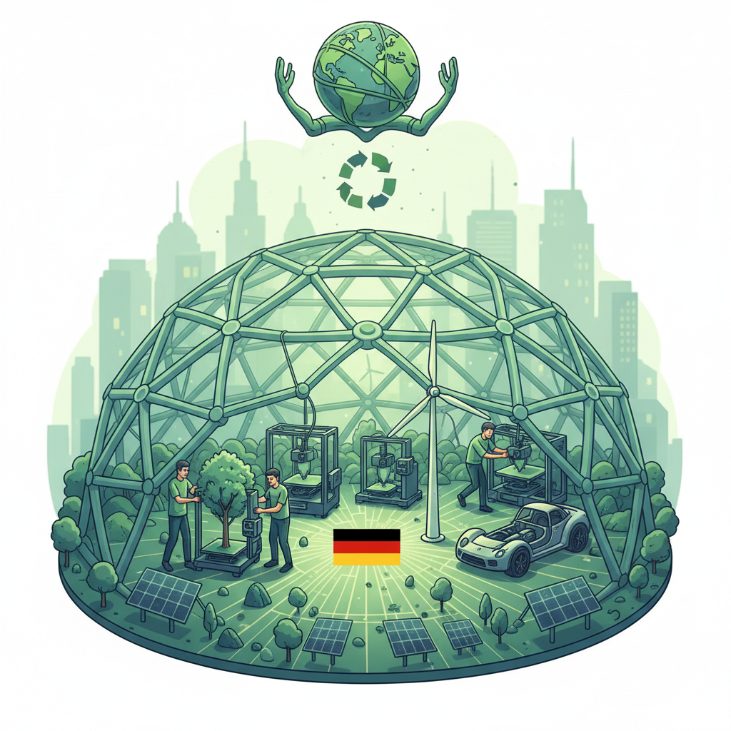 Germany's Green Push: 3D Printing's Unheralded Role in Sustainability