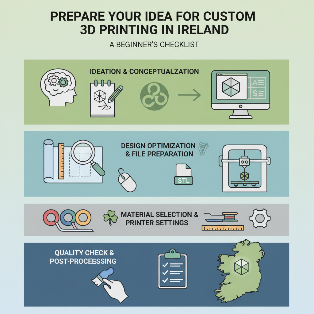 Prepare Your Idea for Custom 3D Printing in Ireland: A Beginner's Checklist