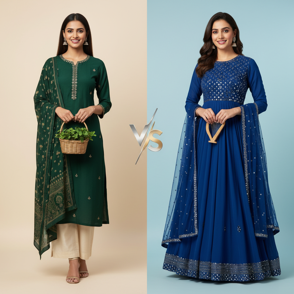 Kurtis vs. Anarkali: Your Guide to Indian Ethnic Wear in Ireland