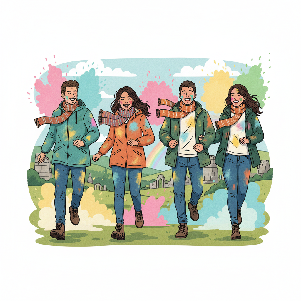 Holi's Colourful Call: What to Wear in Ireland