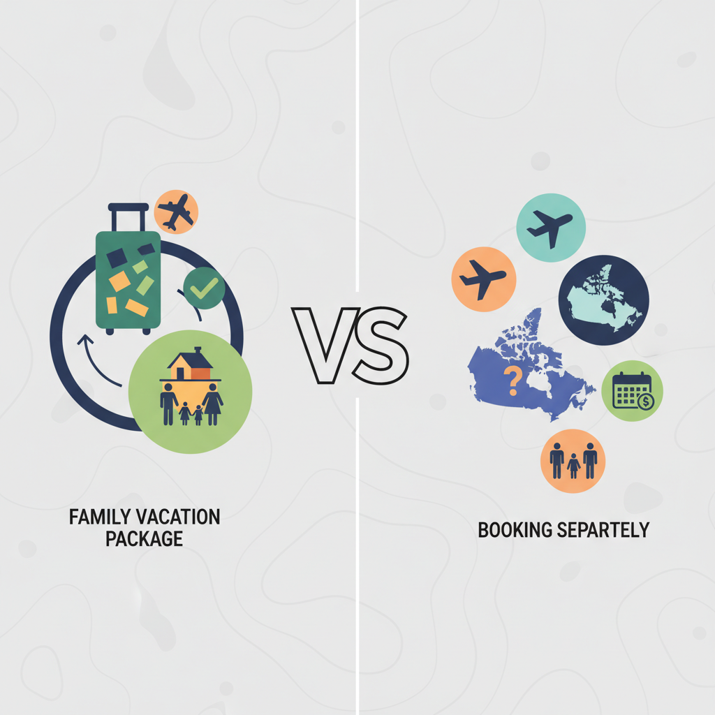 Family Vacation: Packages vs. Booking Separately in Canada