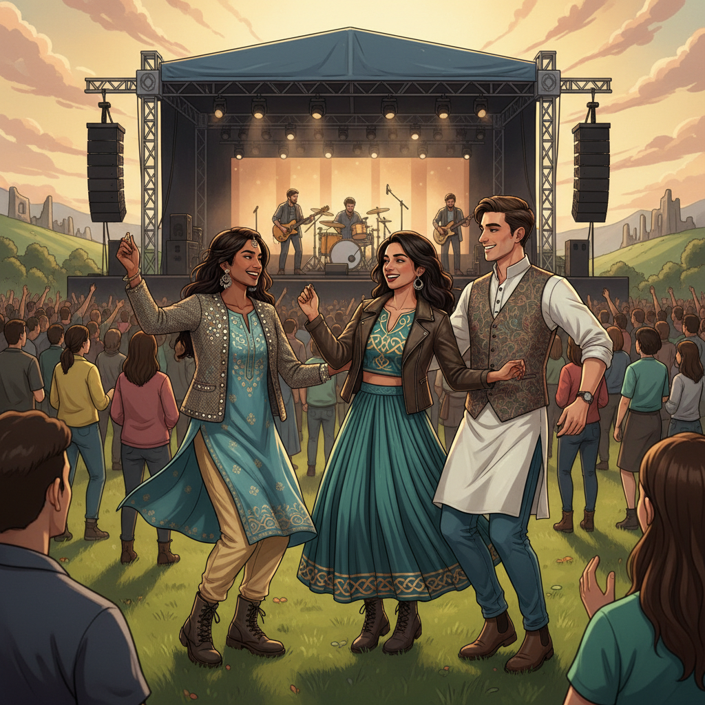 Indo-Western Wear: Global Trend, Ireland's Festival Potential