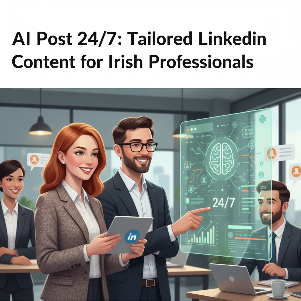 AI Post 24/7: Tailored LinkedIn Content for Irish Professionals