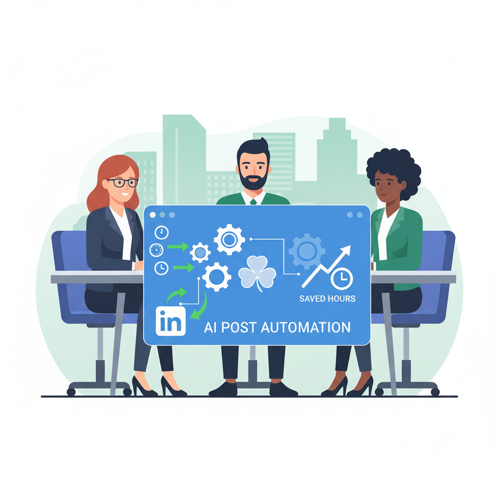 Irish Professionals Save Hours on LinkedIn with AI Post Automation