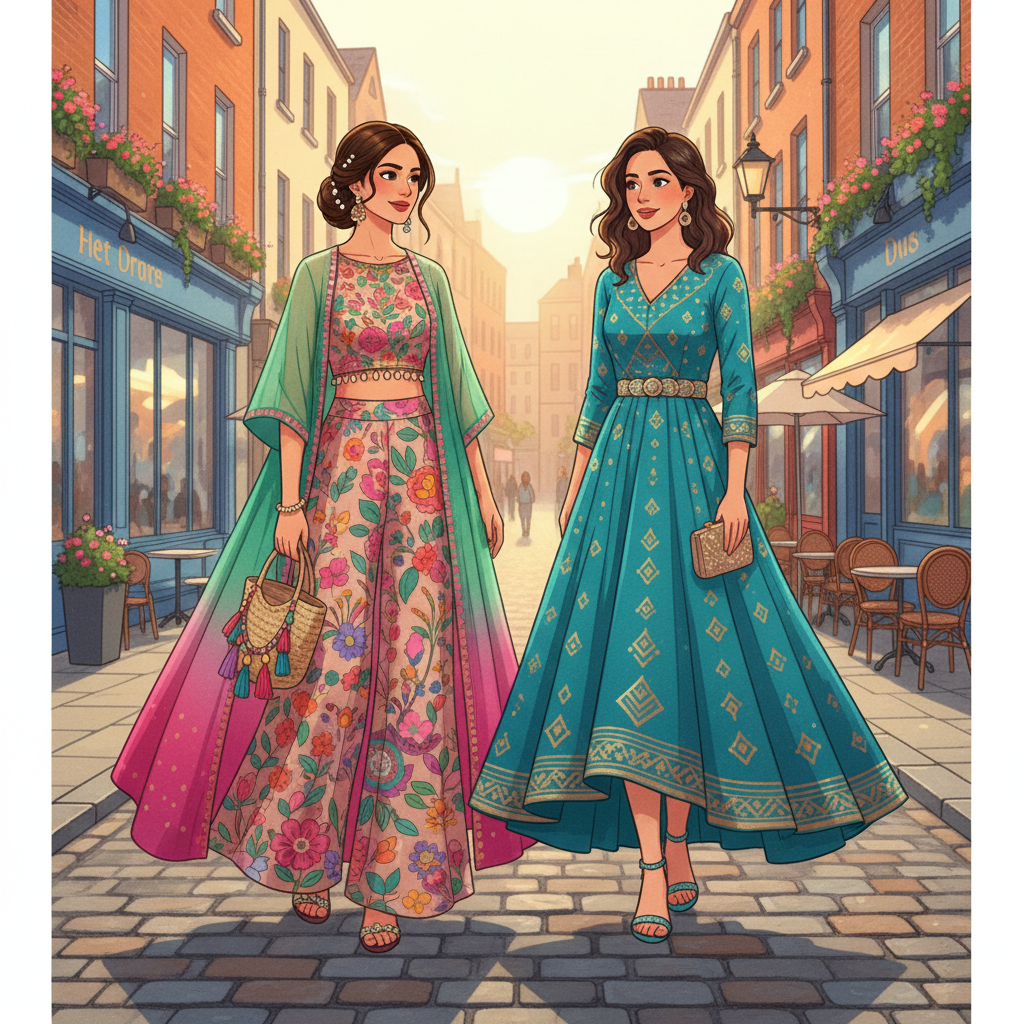 Indian Ethnic Wear in Ireland: Summer Styles Embrace Vibrancy & Modernity