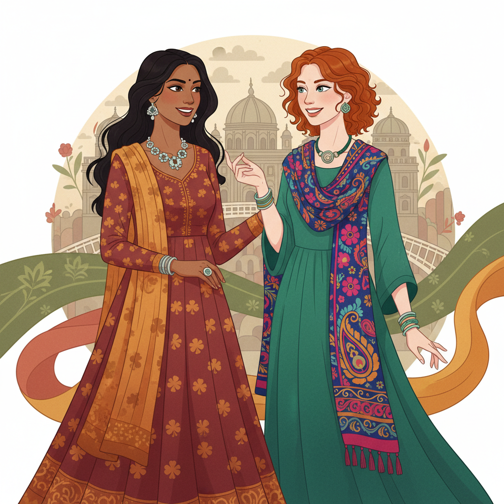 Indian Fashion's Growing Influence on Irish Style Palettes