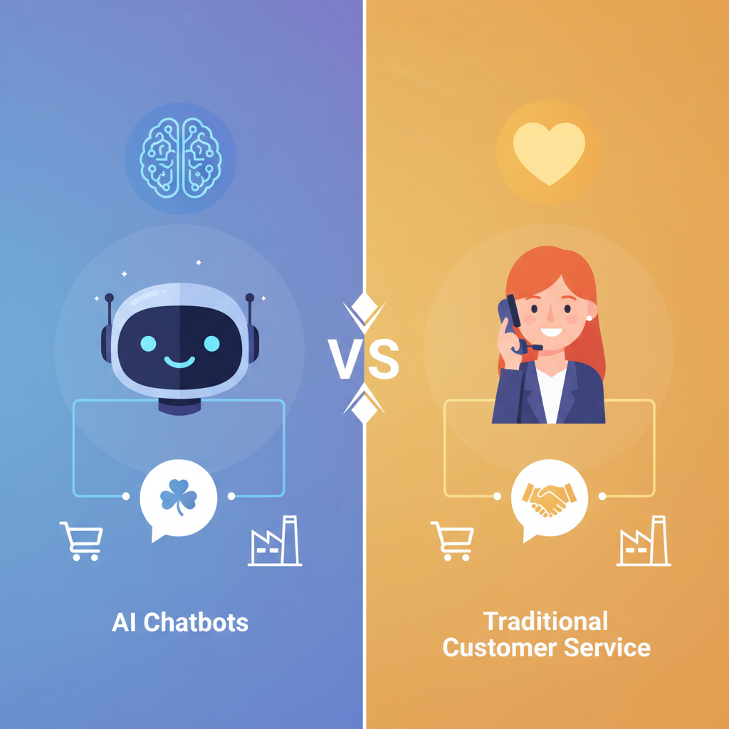 AI Chatbots vs. Traditional Customer Service for Irish SMEs