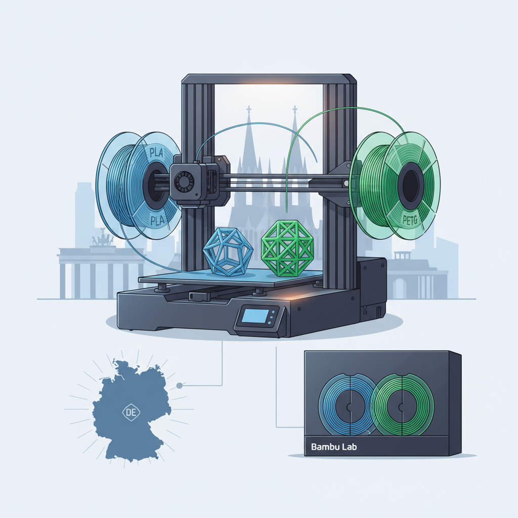 Bambu Lab Filament: PLA & PETG in DE for Your Projects