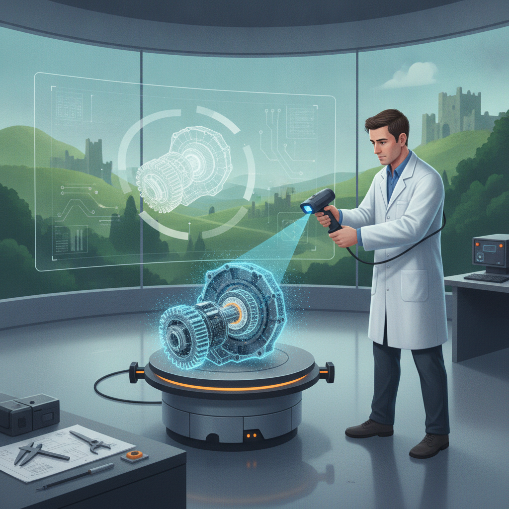 3D Scanning for Reverse Engineering in Ireland