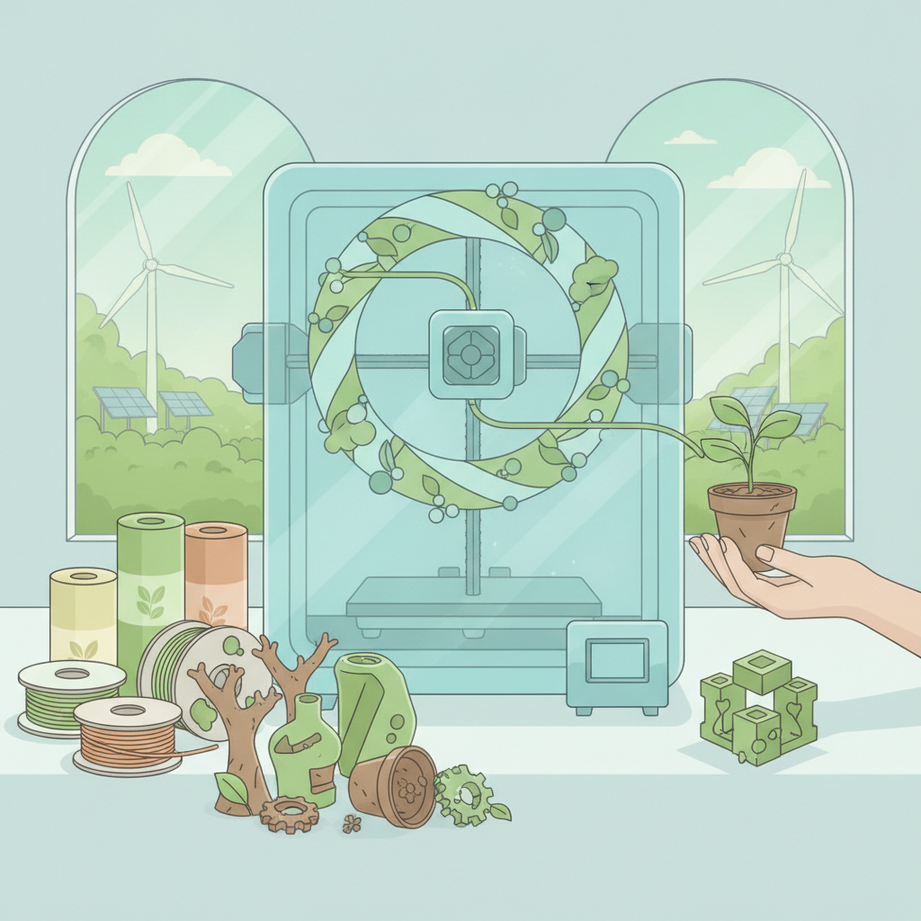 Sustainable 3D Printing: Biobased Filaments Drive Circularity