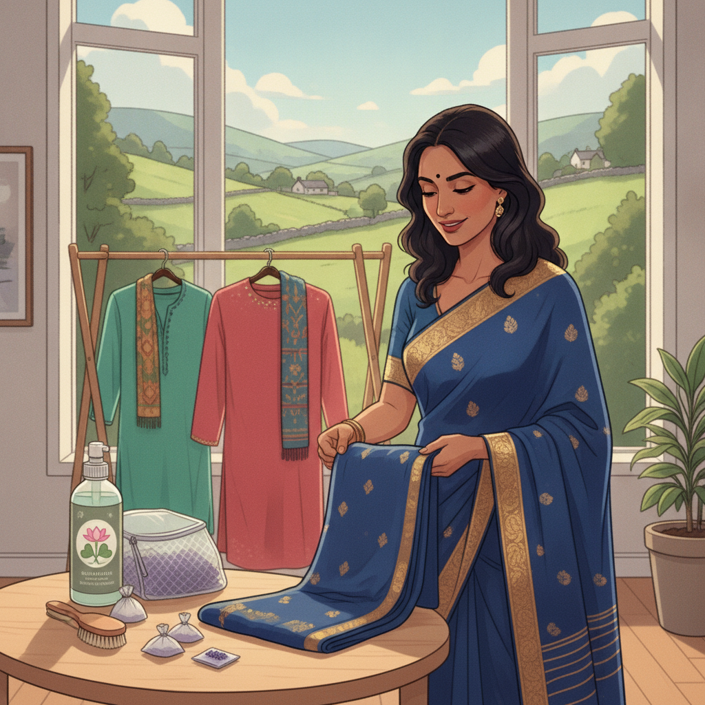 How to Care for Indian Ethnic Wear in Ireland: Tips for Vibrancy & Longevity