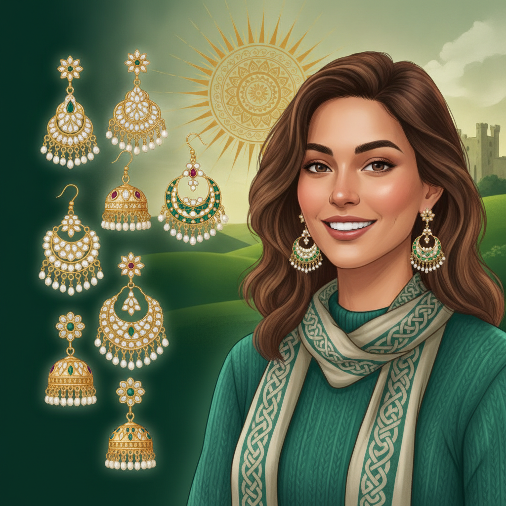 Embrace Radiance: A Guide to Indian Earrings in Ireland