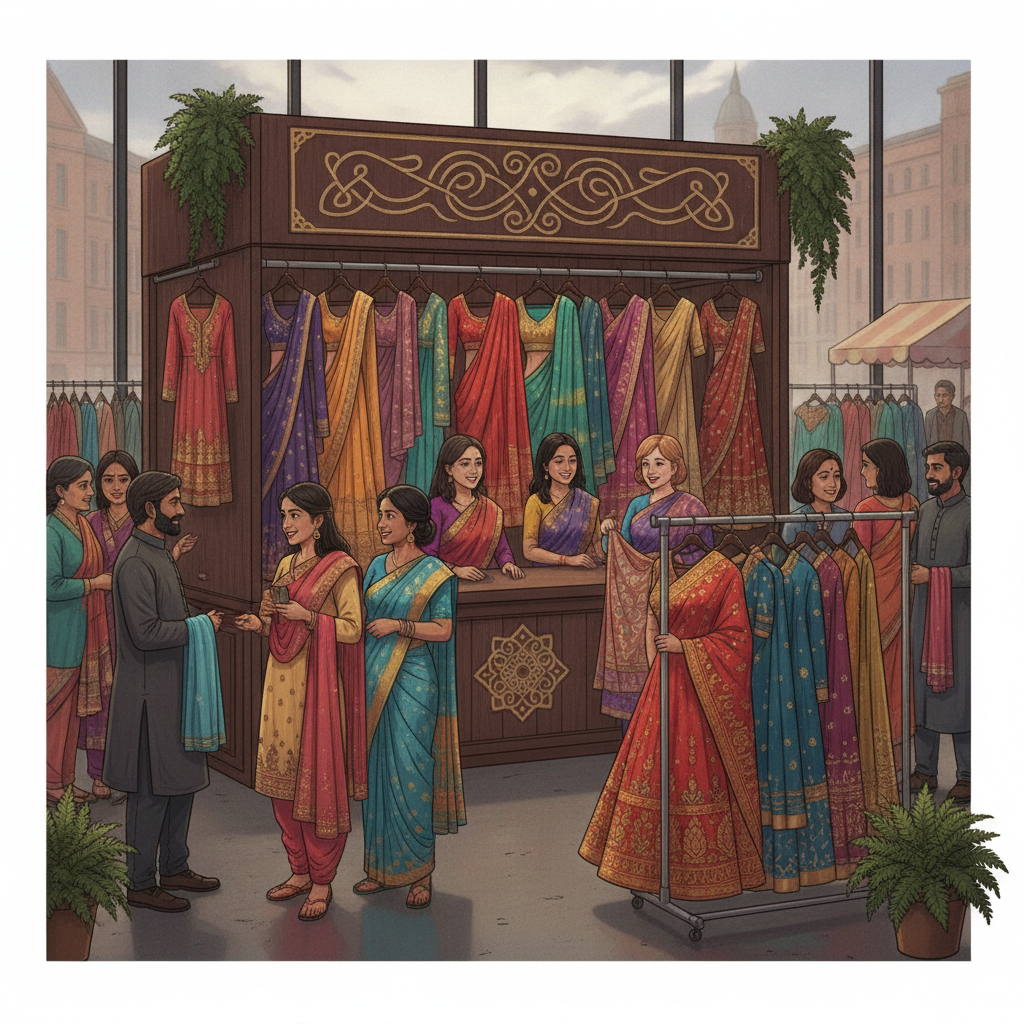 Indian Clothes Market in Ireland Sees Steady Demand
