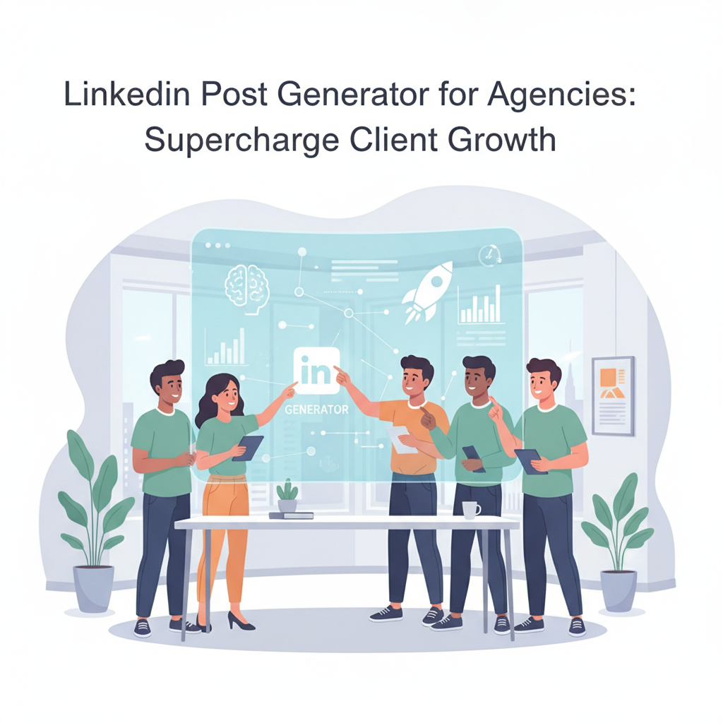 LinkedIn Post Generator for Agencies: Supercharge Client Growth