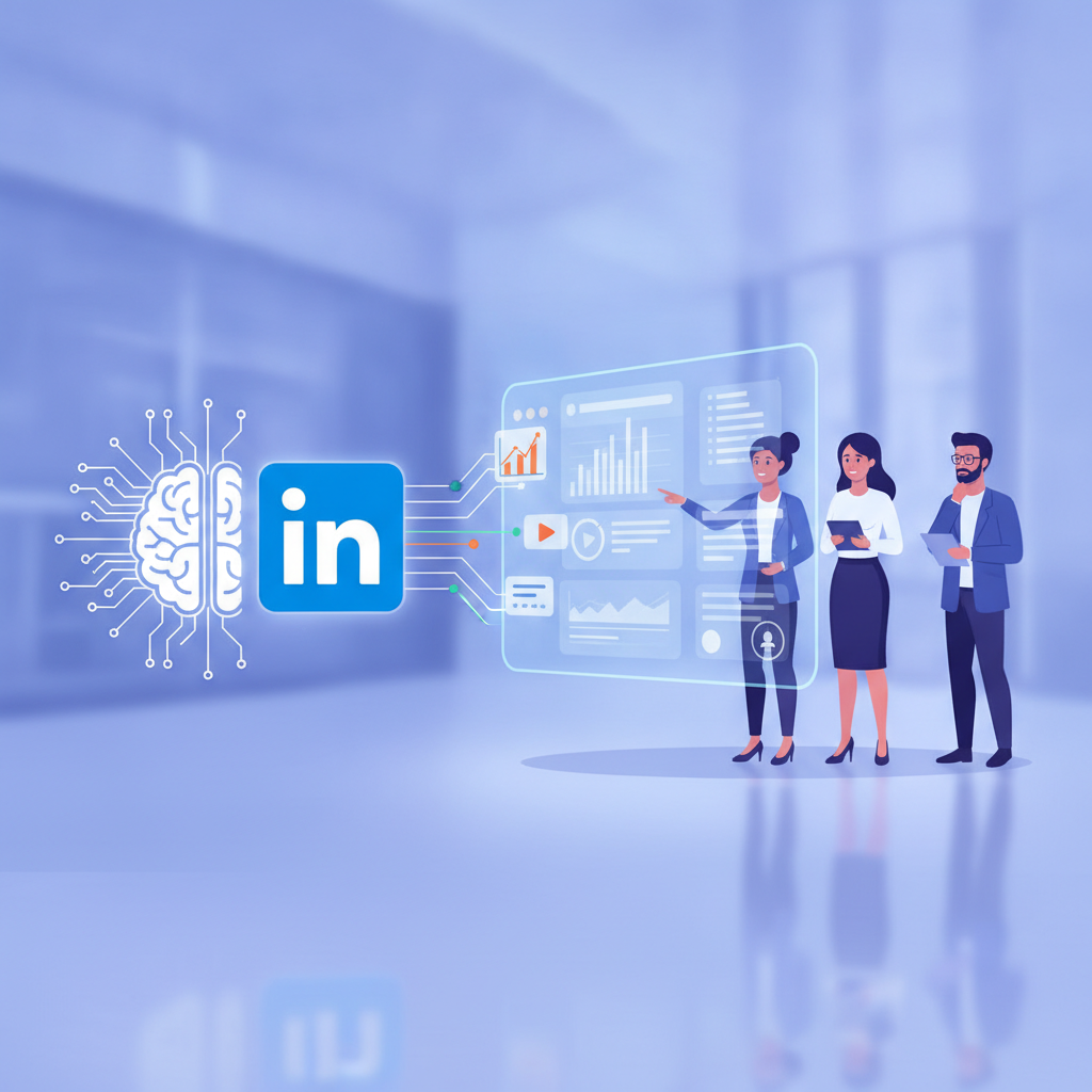 Businesses Accelerate AI Adoption for LinkedIn Content