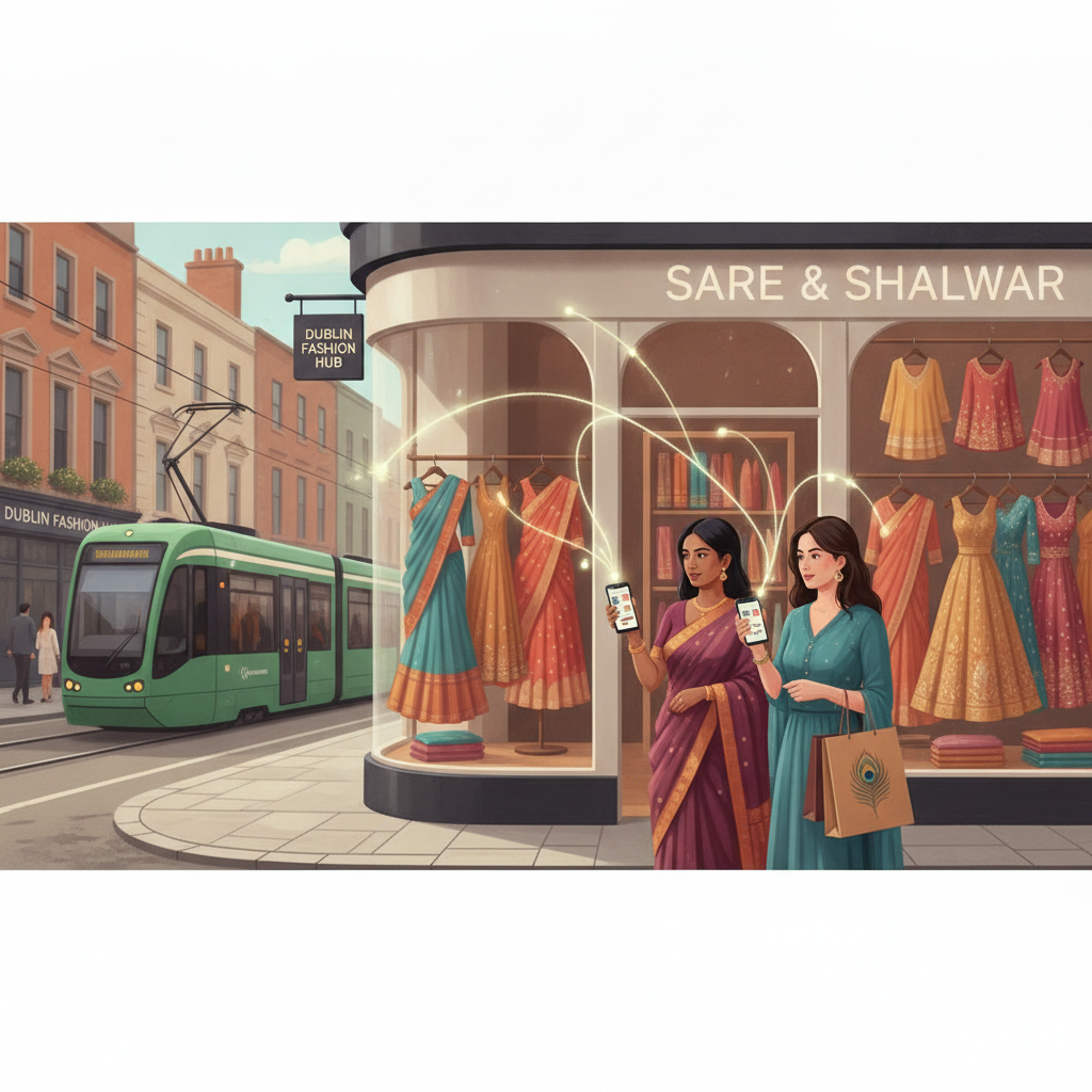 Dublin's Desi Fashion Scene Embraces Online Ethnic Wear