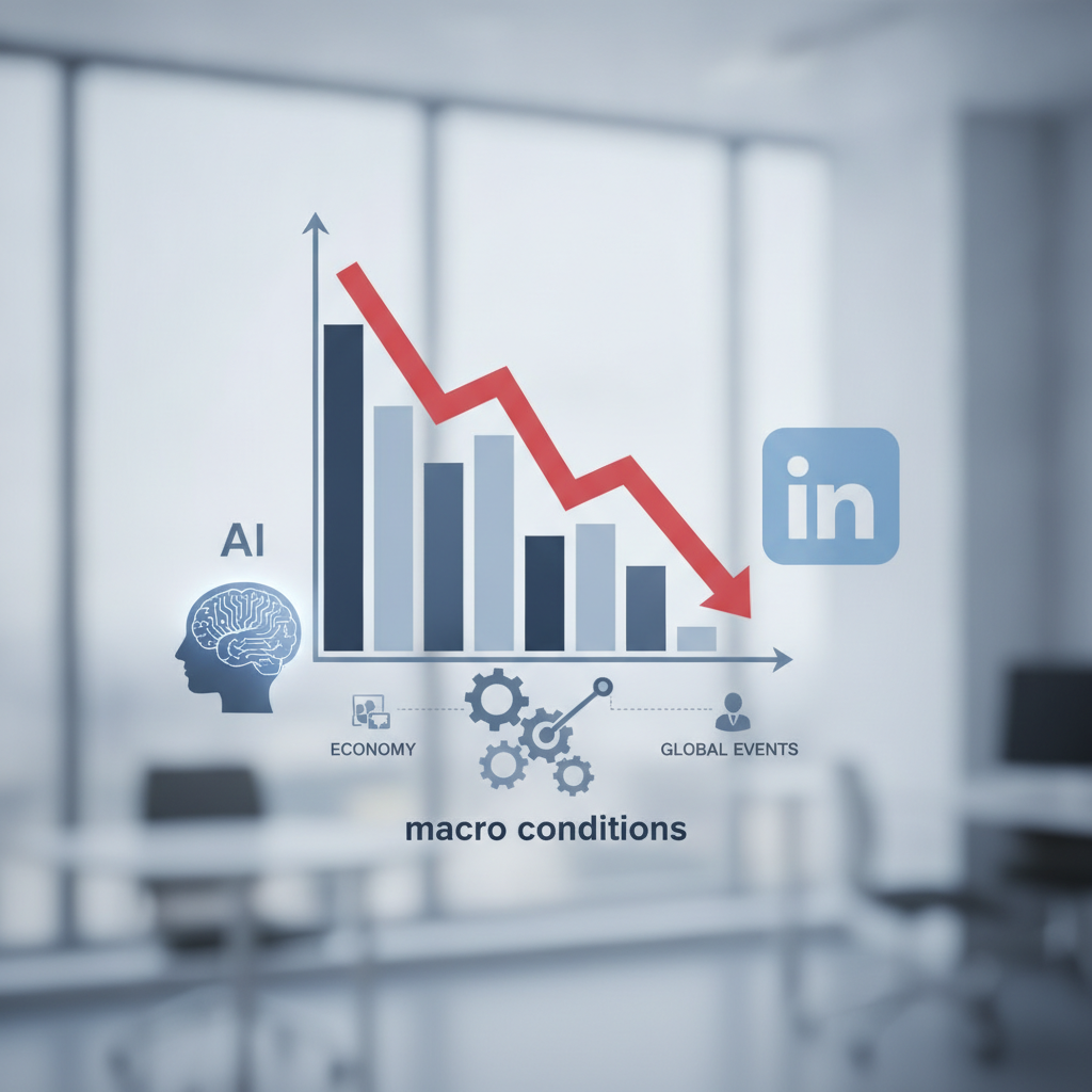 Macro Conditions, Not AI, Drive Hiring Slowdown, Says LinkedIn