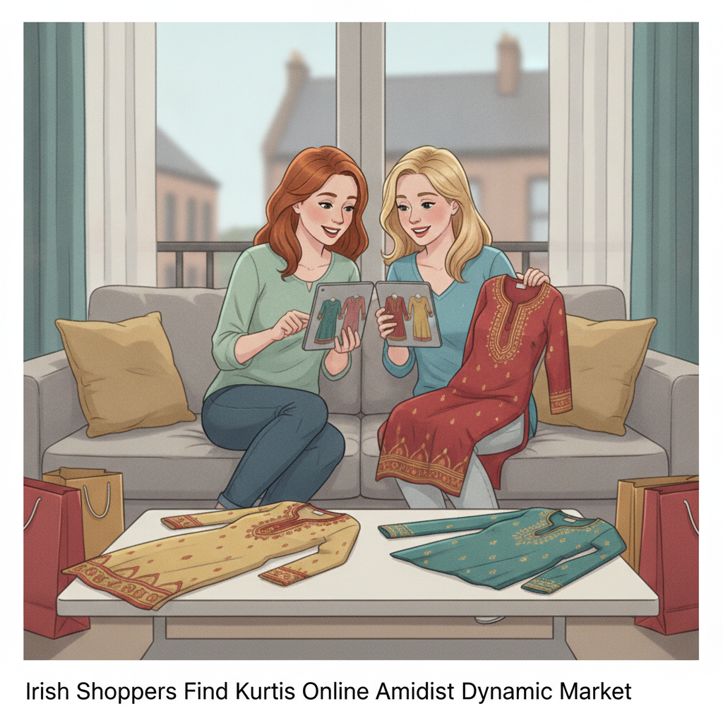 Irish Shoppers Find Kurtis Online Amidst Dynamic Market