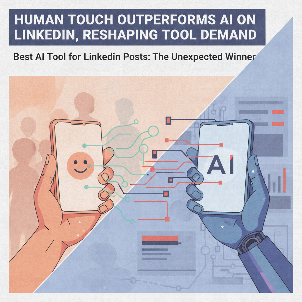 Human Touch Outperforms AI on LinkedIn, Reshaping Tool Demand