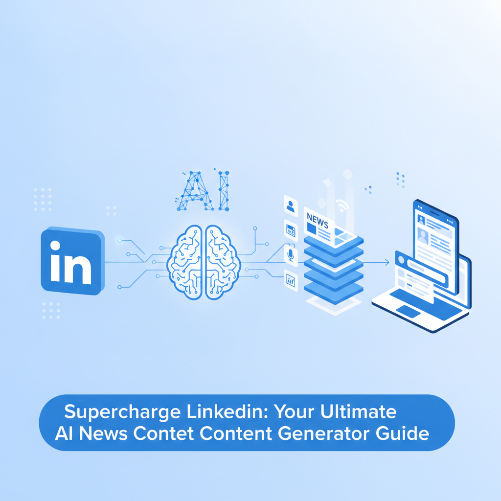 Supercharge LinkedIn: Your Ultimate AI News Content Generator Guide