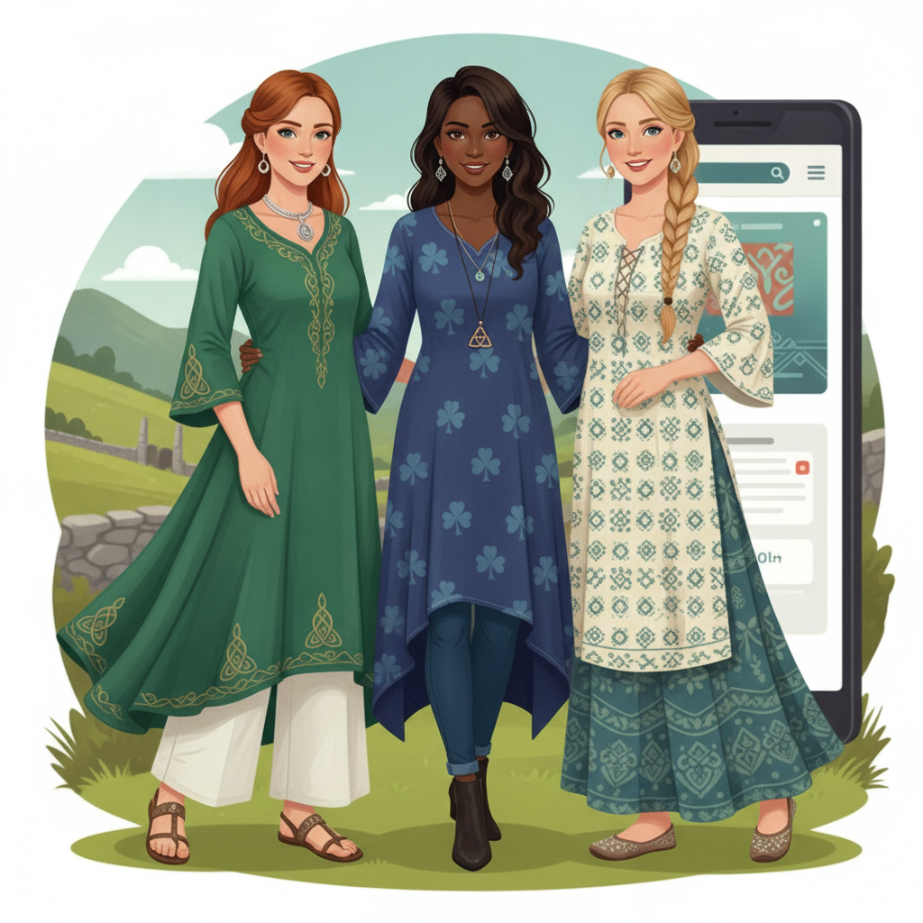 Irish Ethnic Wear Brands Spotlight Kurti Versatility Online