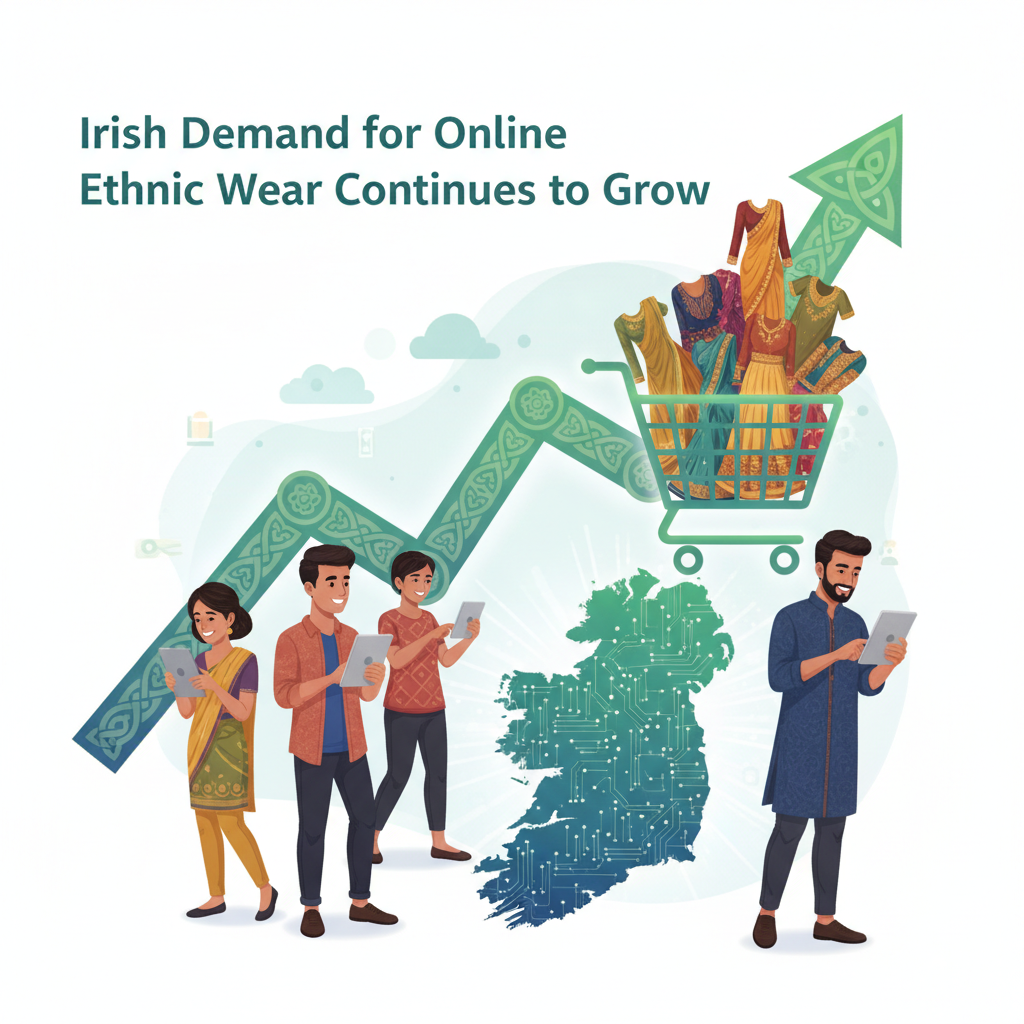 Irish Demand for Online Ethnic Wear Continues to Grow