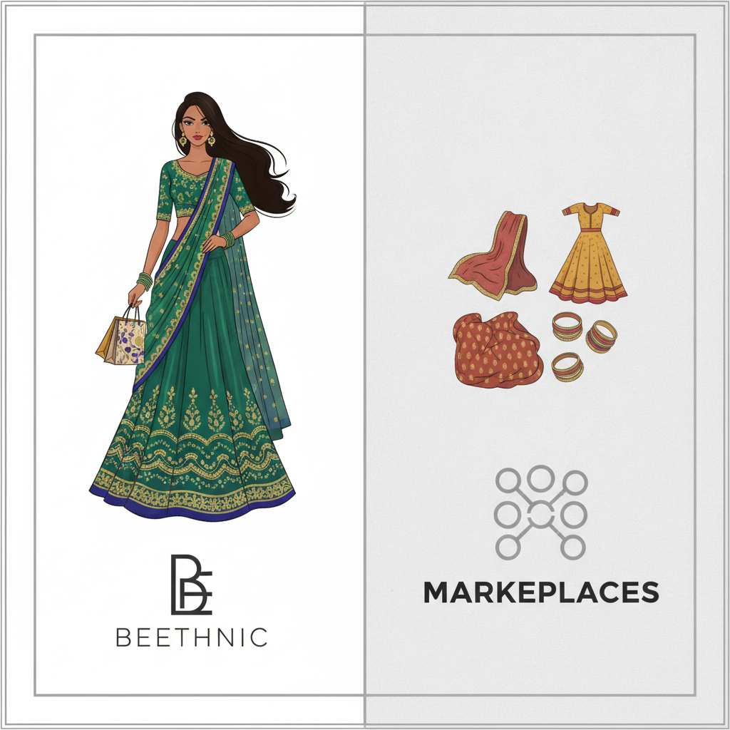 Traditional Indian Dresses Ireland: Beethnic vs. Marketplaces