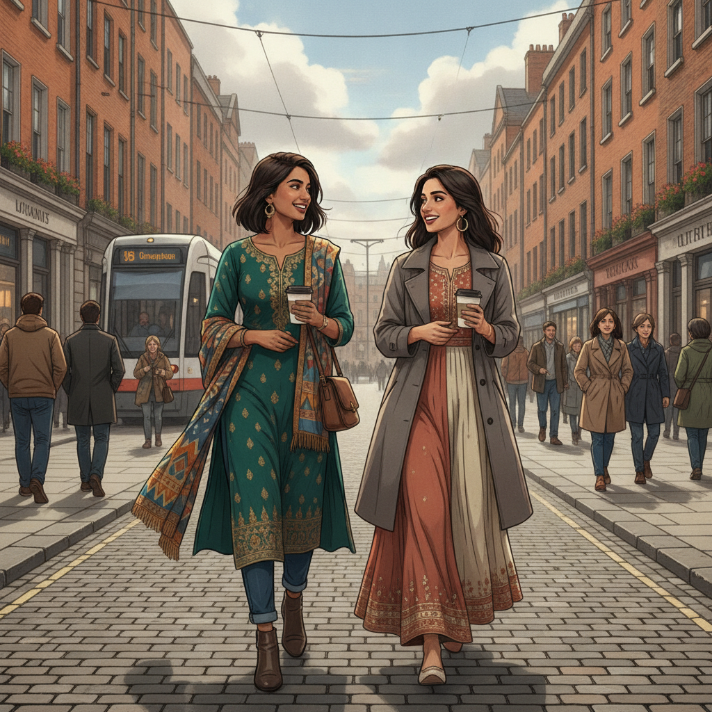 Dublin's Fashion Scene: The Untapped Potential of Everyday Indian Ethnic Wear