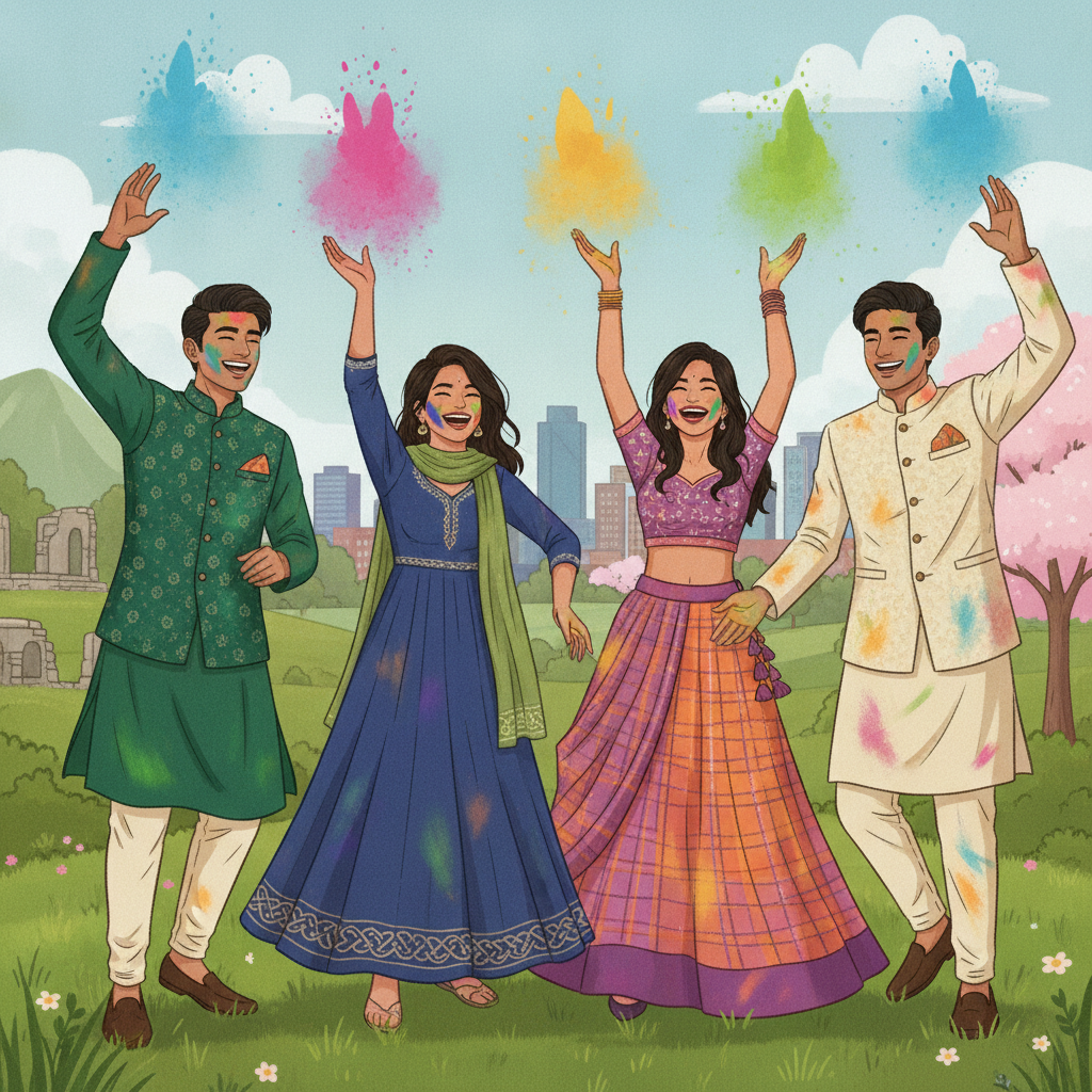 Holi 2025 Trends: Focus Shifts to Current Ethnic Wear