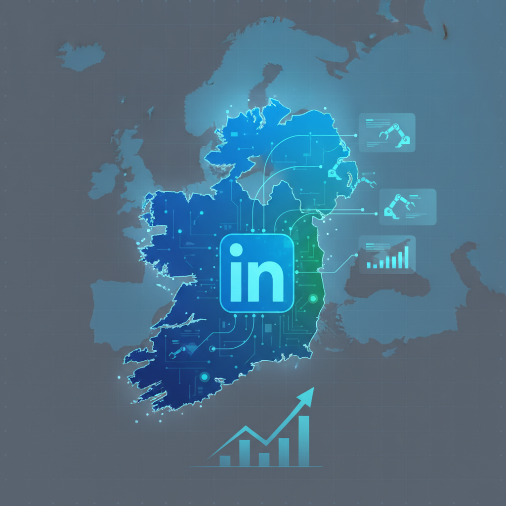 Ireland Leads Europe in AI Adoption, Fueling LinkedIn Automation Demand