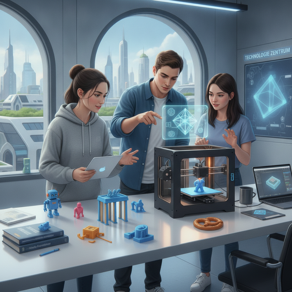 German Learners Explore 3D Printing and Design Fundamentals
