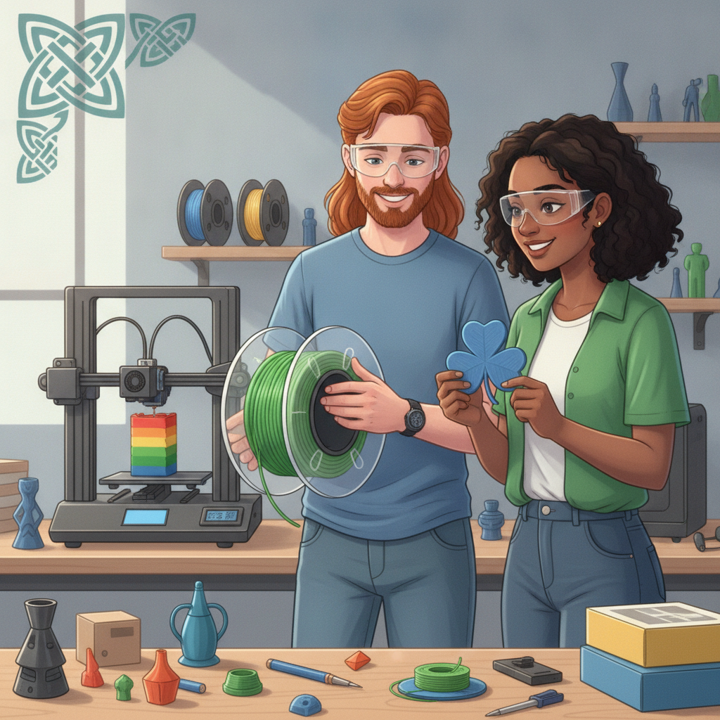 Which 3D Printer Filament is Best for Beginners? Your Irish Guide