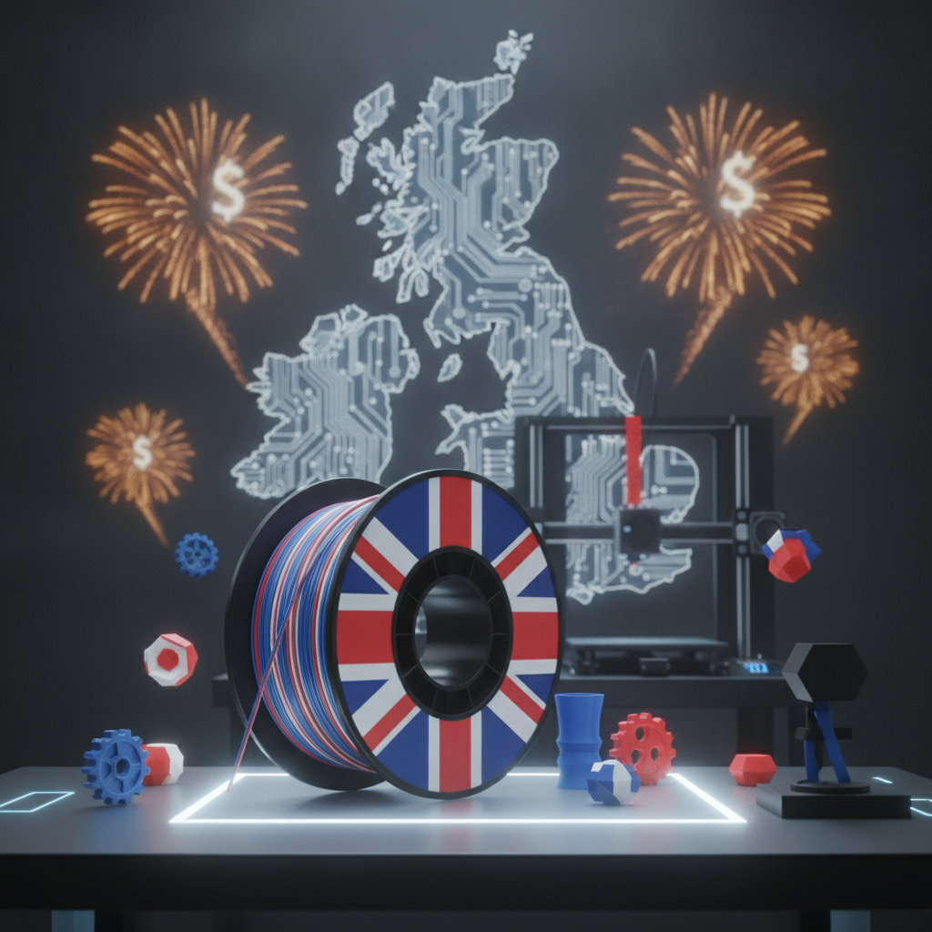 July 4th Sales Ignite UK 3D Printer Filament Market