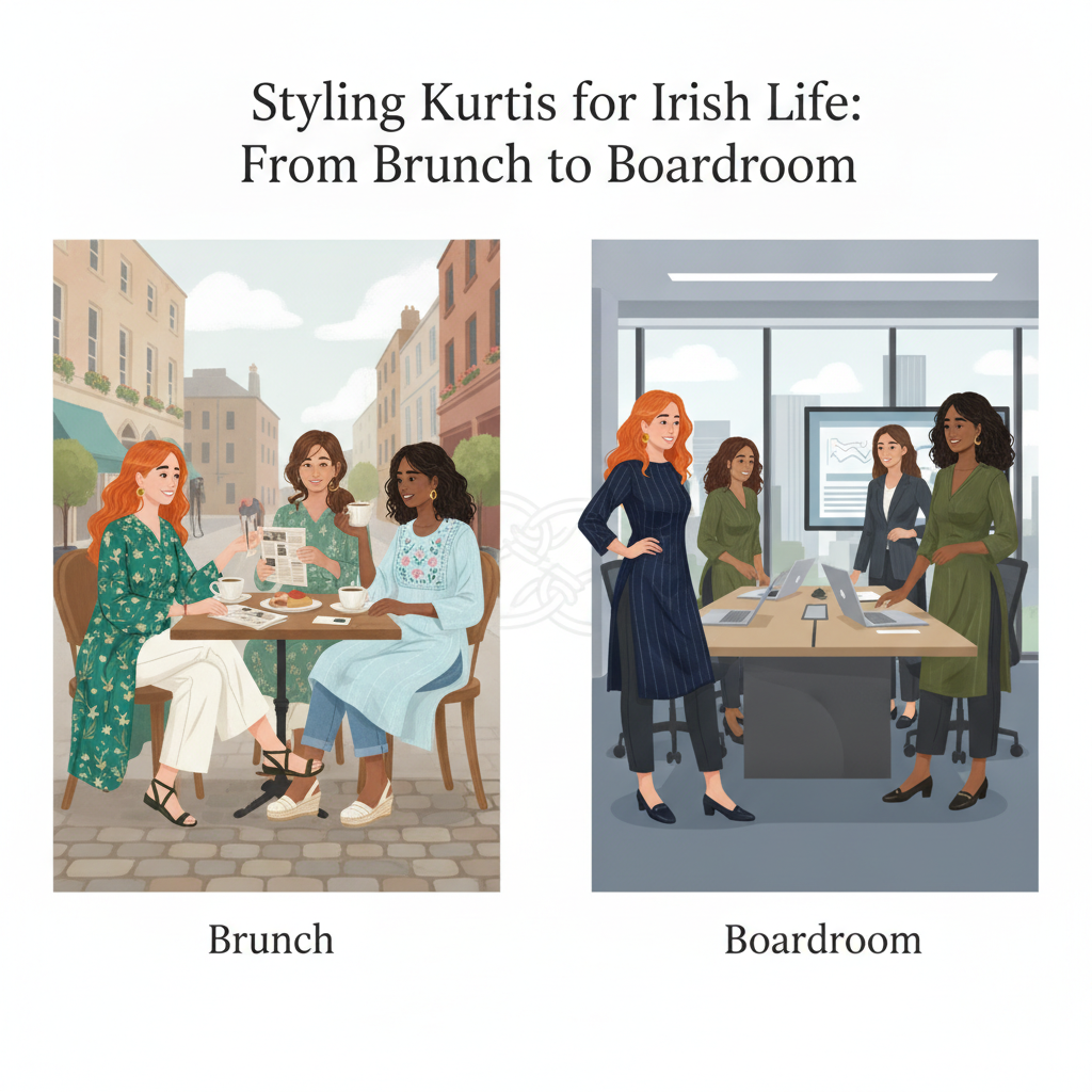 Styling Kurtis for Irish Life: From Brunch to Boardroom