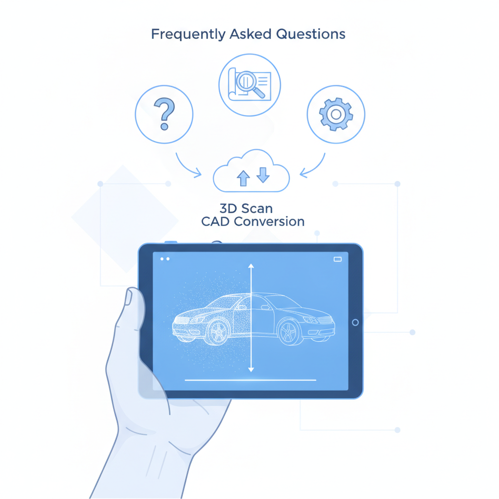 Frequently Asked Questions About 3D Scan to CAD Conversion
