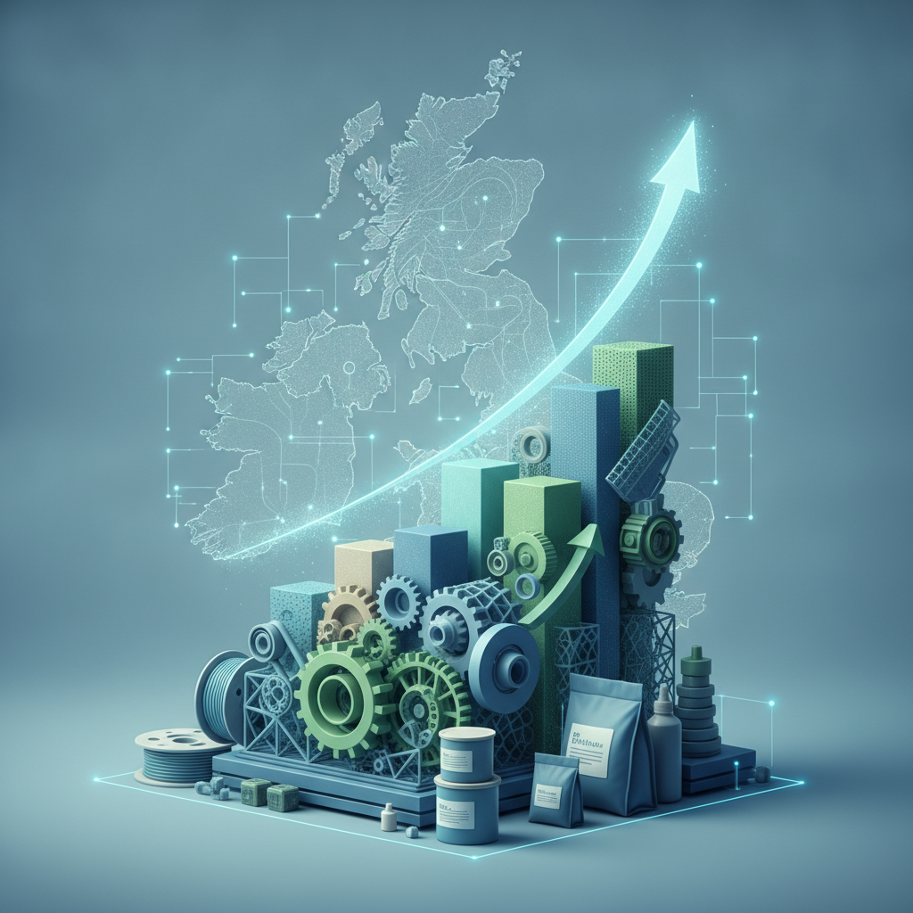 UK 3D Printing Materials Market Shows Steady Growth