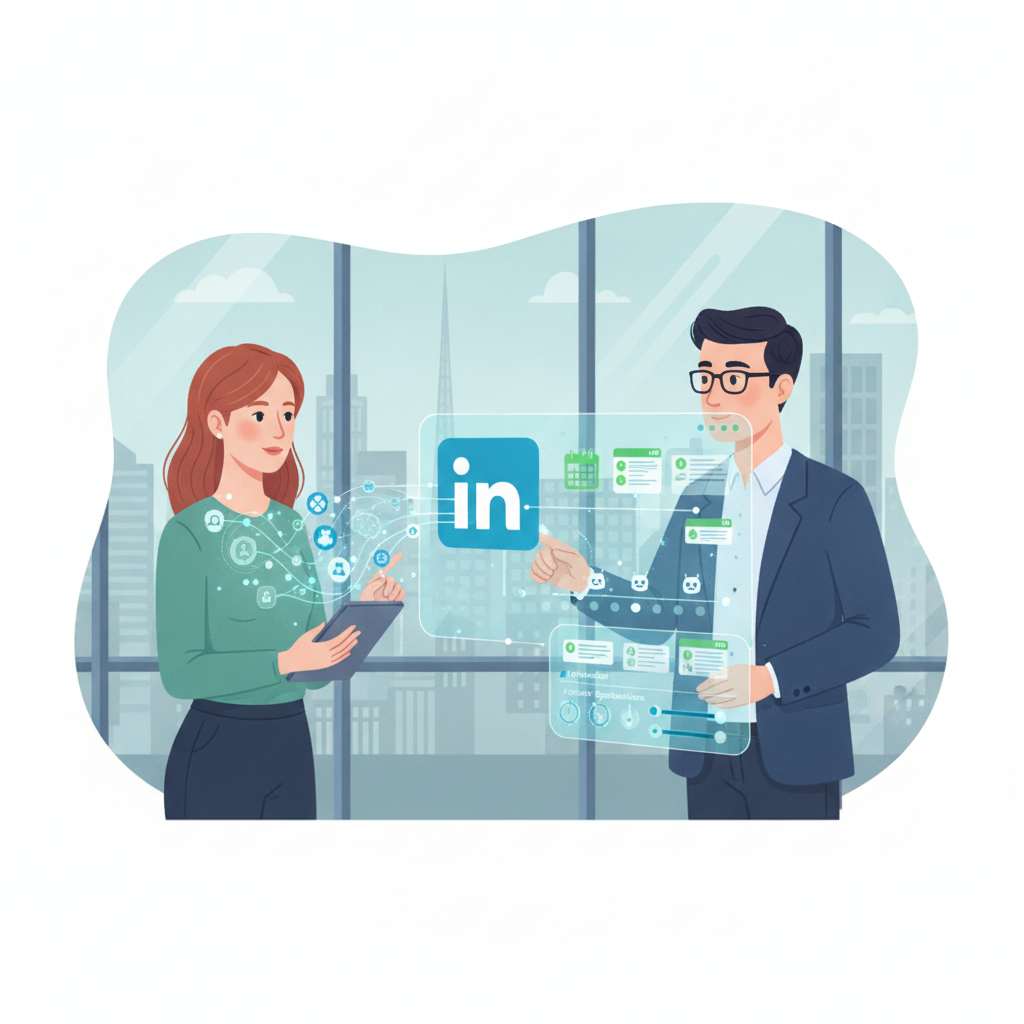Irish Professionals Eye AI for LinkedIn Content