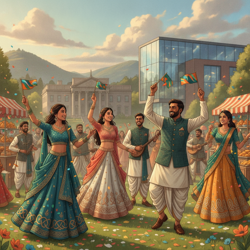 Indian Cultural Vibrancy in Ireland: Shaping Ethnic Wear Trends