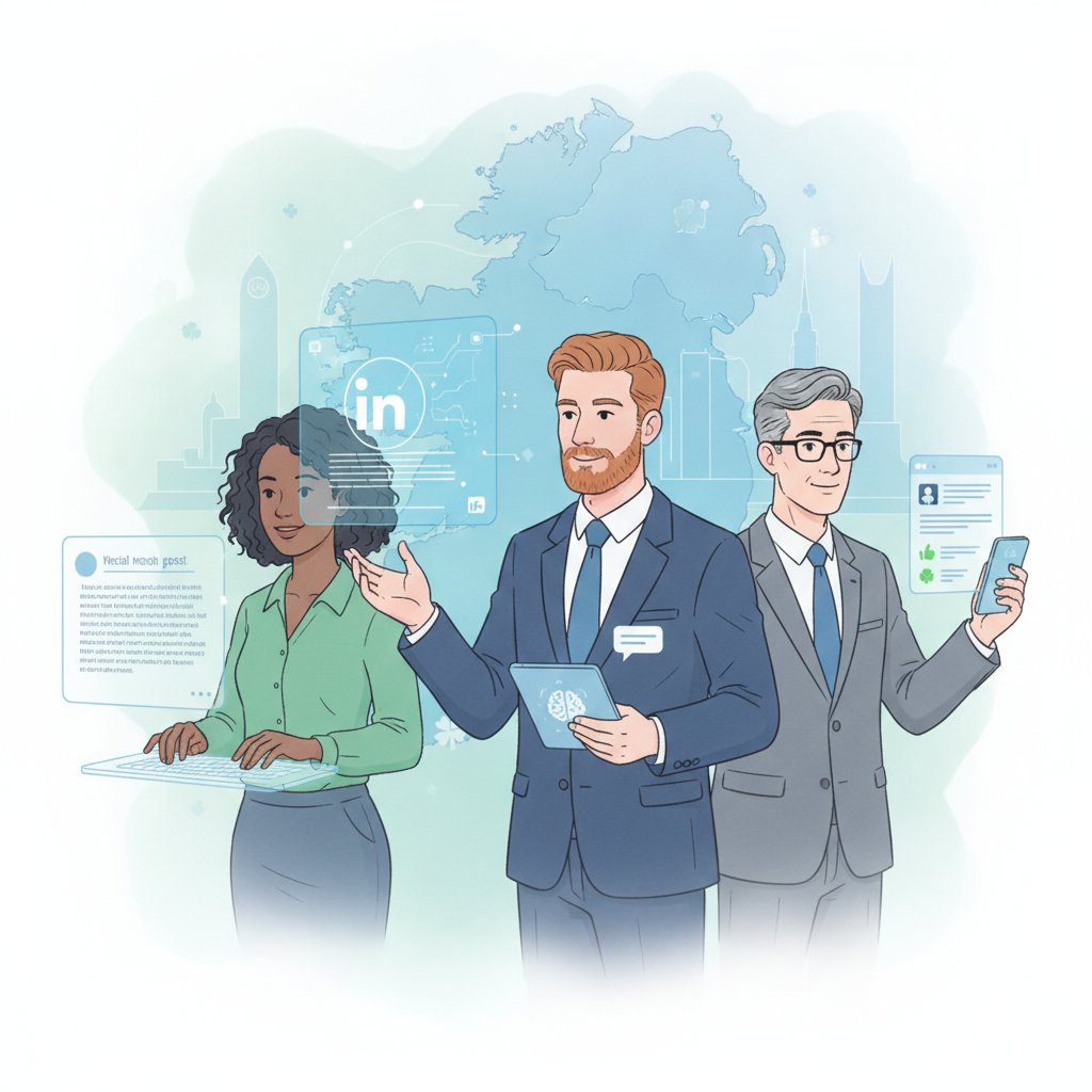 Irish Professionals Embrace AI for LinkedIn, Prioritising Quality