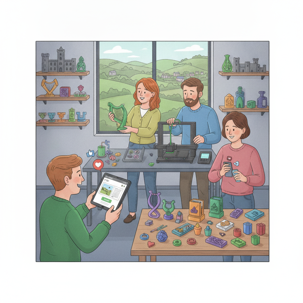Irish 3D Printing Businesses Thrive on Etsy & Social Media