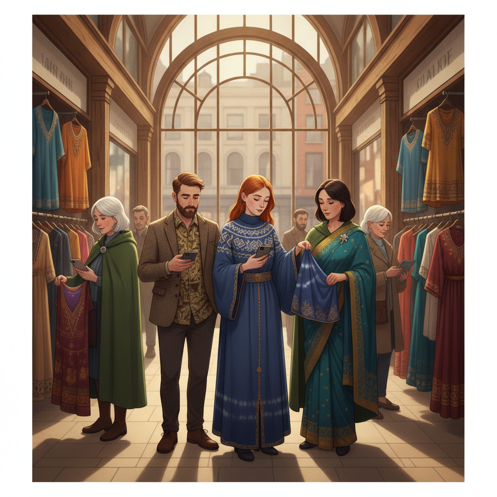 Irish Shoppers & Timeless Ethnic Wear: Awaiting Data