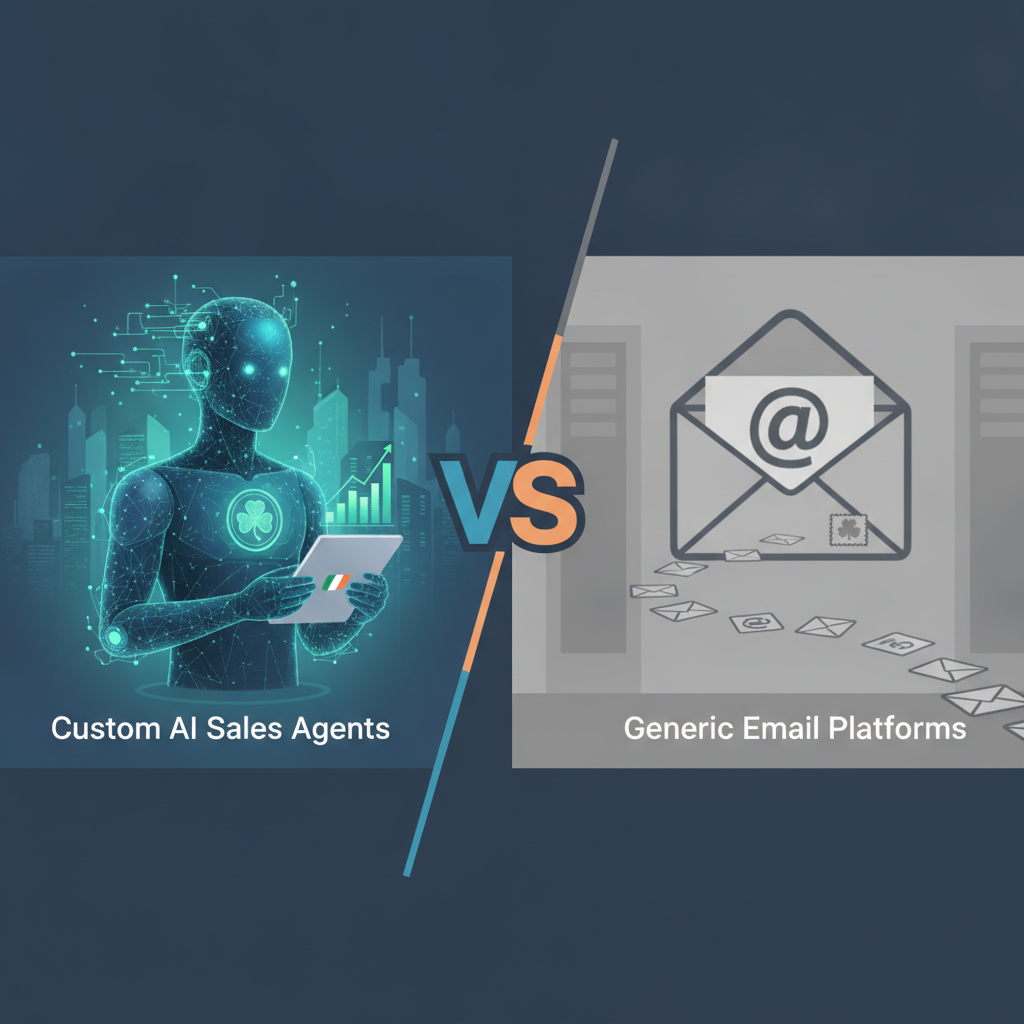 Custom AI Sales Agents vs. Generic Email Platforms for Irish Businesses
