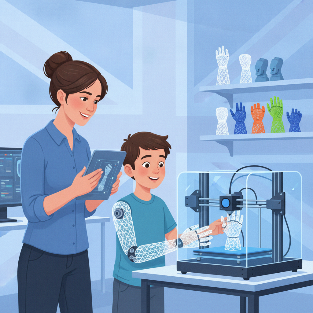 UK Charity Pioneers Scan-to-Print Prosthetics